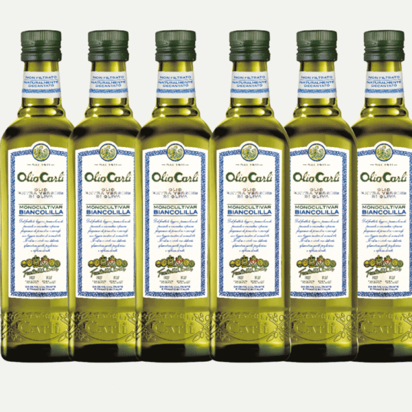 Olio Extra Vergine di Oliva Monocultivar Biancolilla 1L / 12 Bottiglie